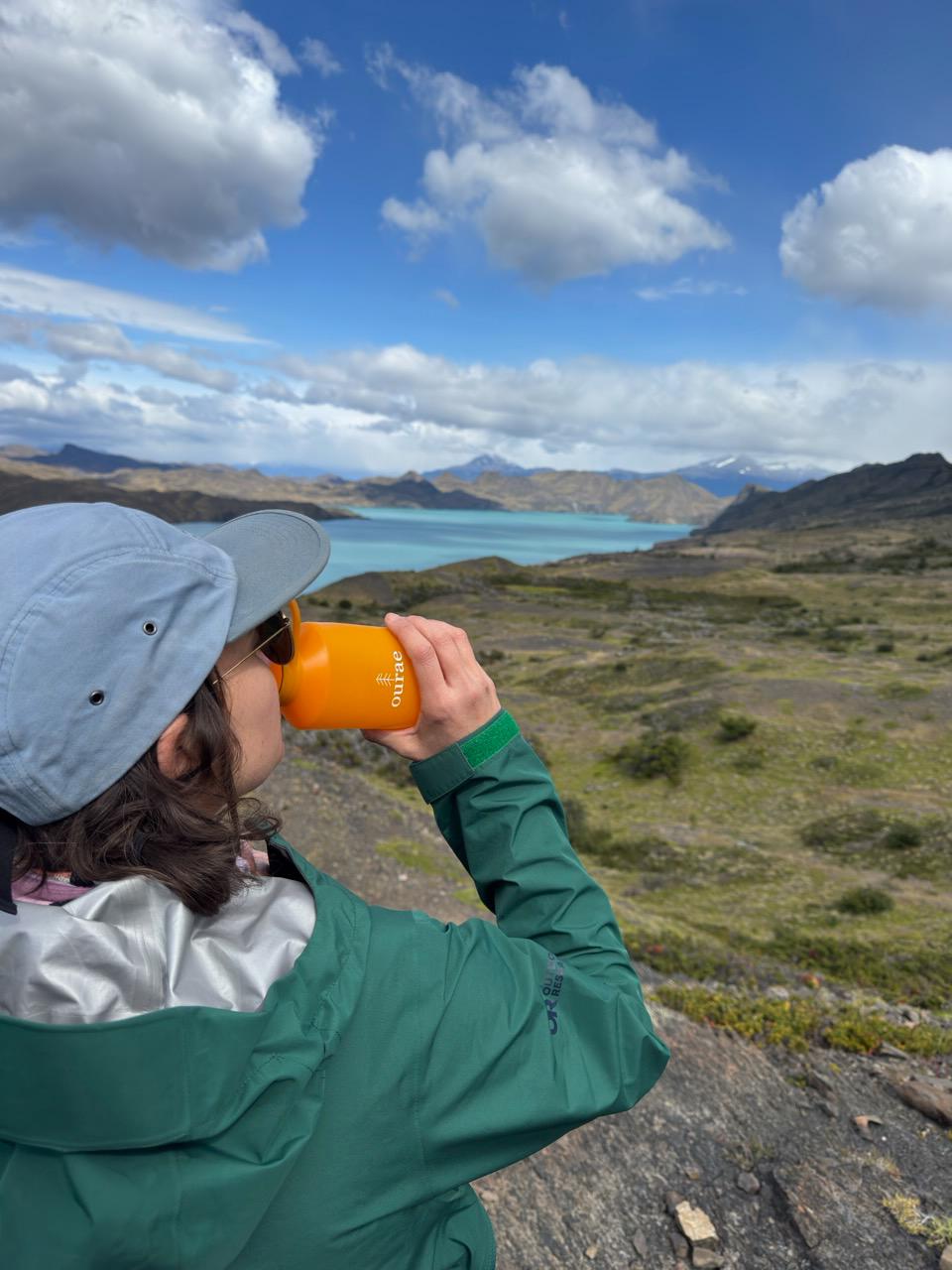 olympos - Silicone & Steel Collapsible Water Bottle